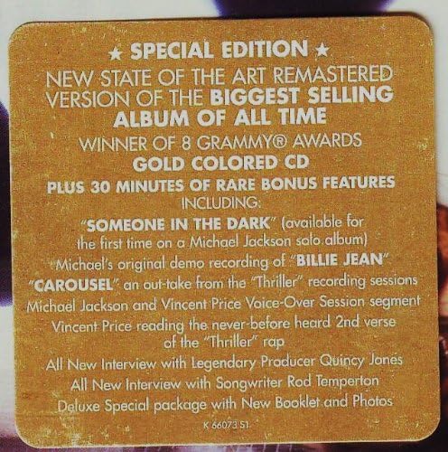 Thriller: Special Edition (CD)