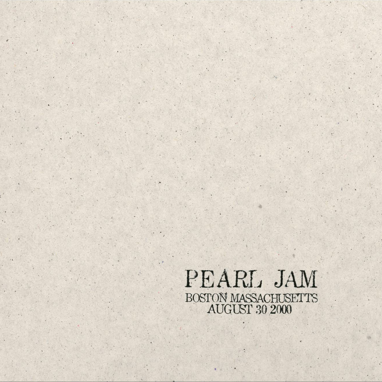 Boston, Massachusetts: August 29, 2000 (2CD)