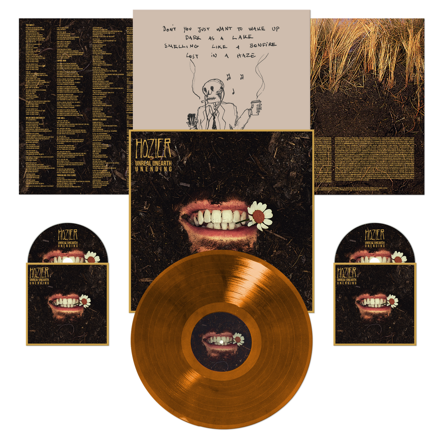 Unreal Unearth - Unending (Companion Raw Ochre Vinyl+2 CDs) (Exclusive)