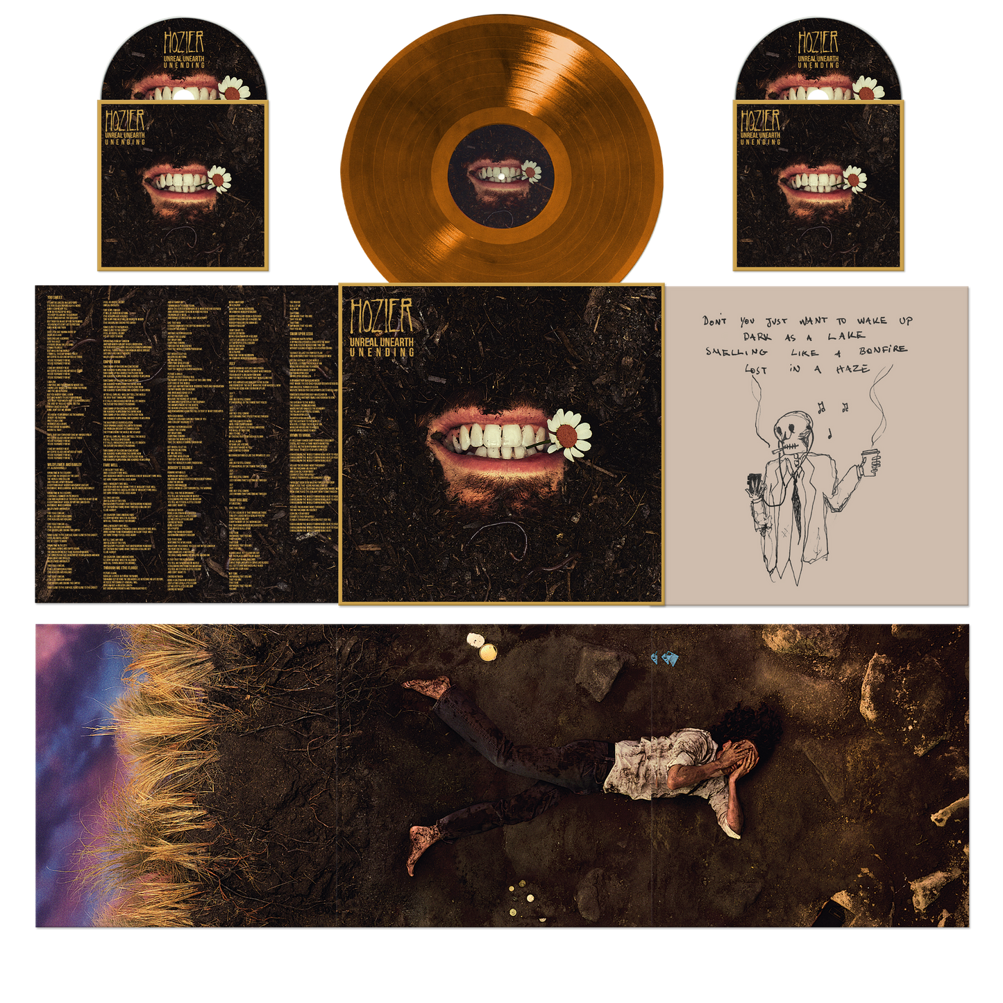 Unreal Unearth - Unending (Companion Raw Ochre Vinyl+2 CDs) (Exclusive)