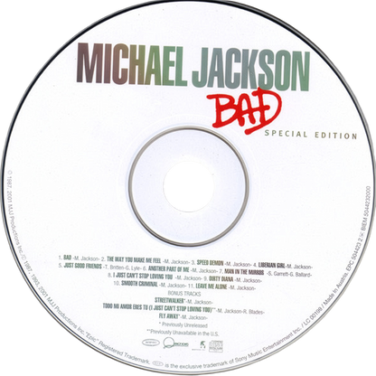 Bad (Special Edition CD)